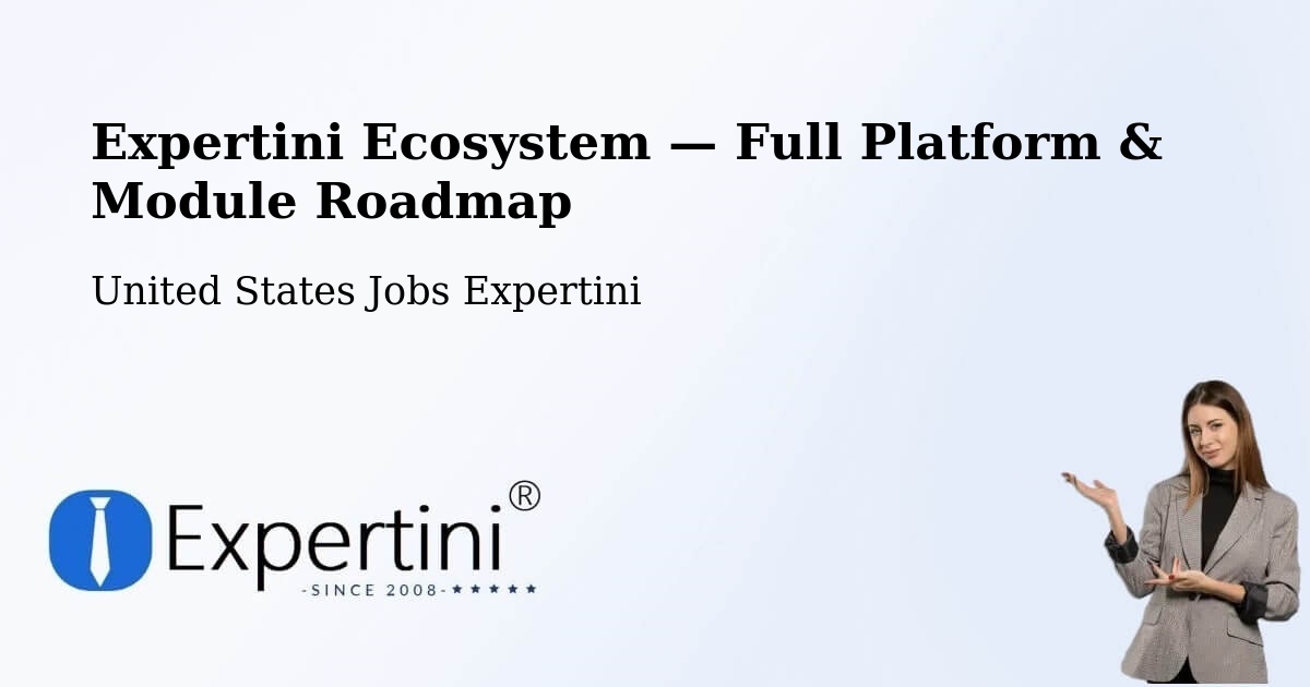 Expertini Ecosystem — Full Platform & Module Roadmap – Malad